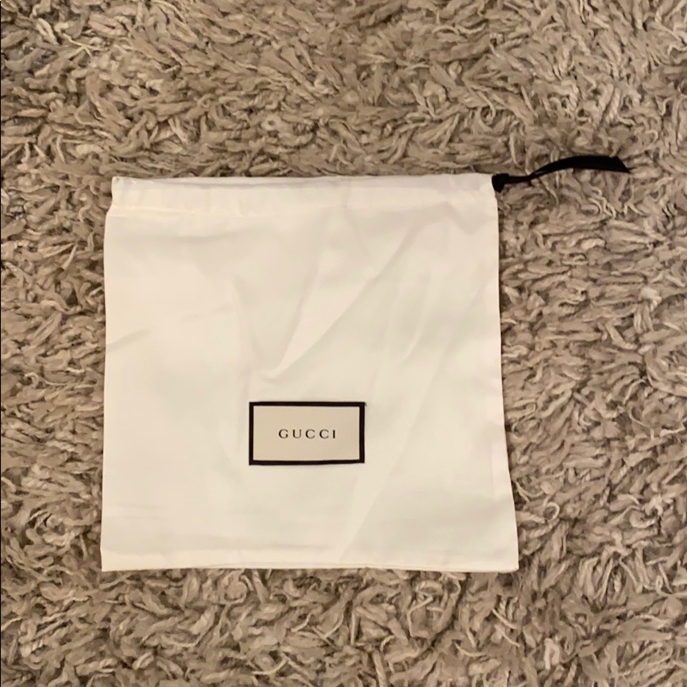 Gucci small leather goods dust bag